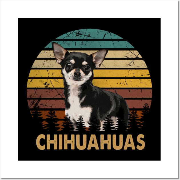 I Do What I Want Chihuahua Elegance, Tee Talk Triumph for Dog Admirers Wall Art by Kleurplaten kind